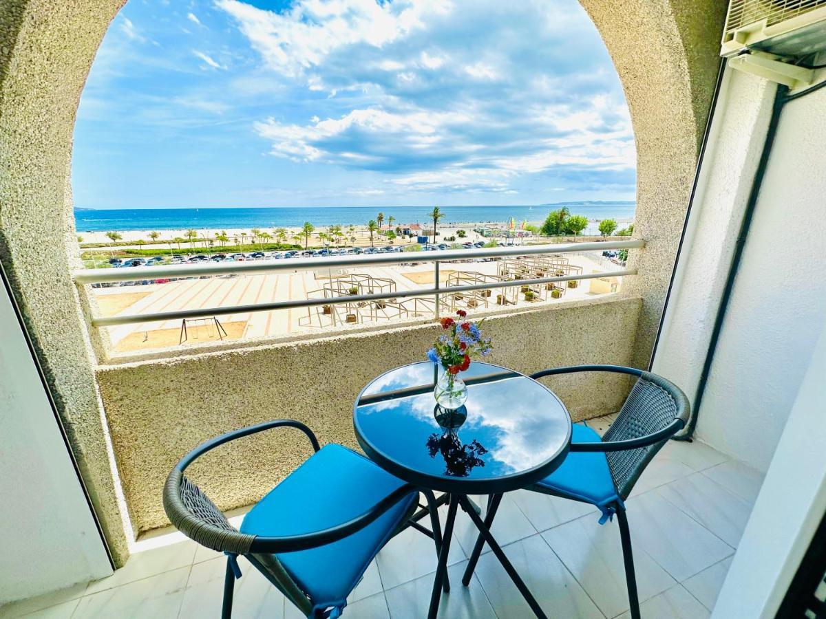 Face A La Mer - Vue Epique, Climatisation, Wifi, Draps Inclus Empuriabrava Exteriér fotografie